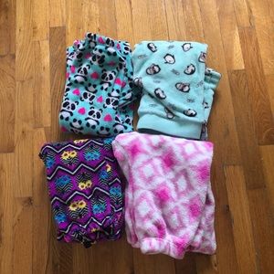 bundle of girls pajama pants